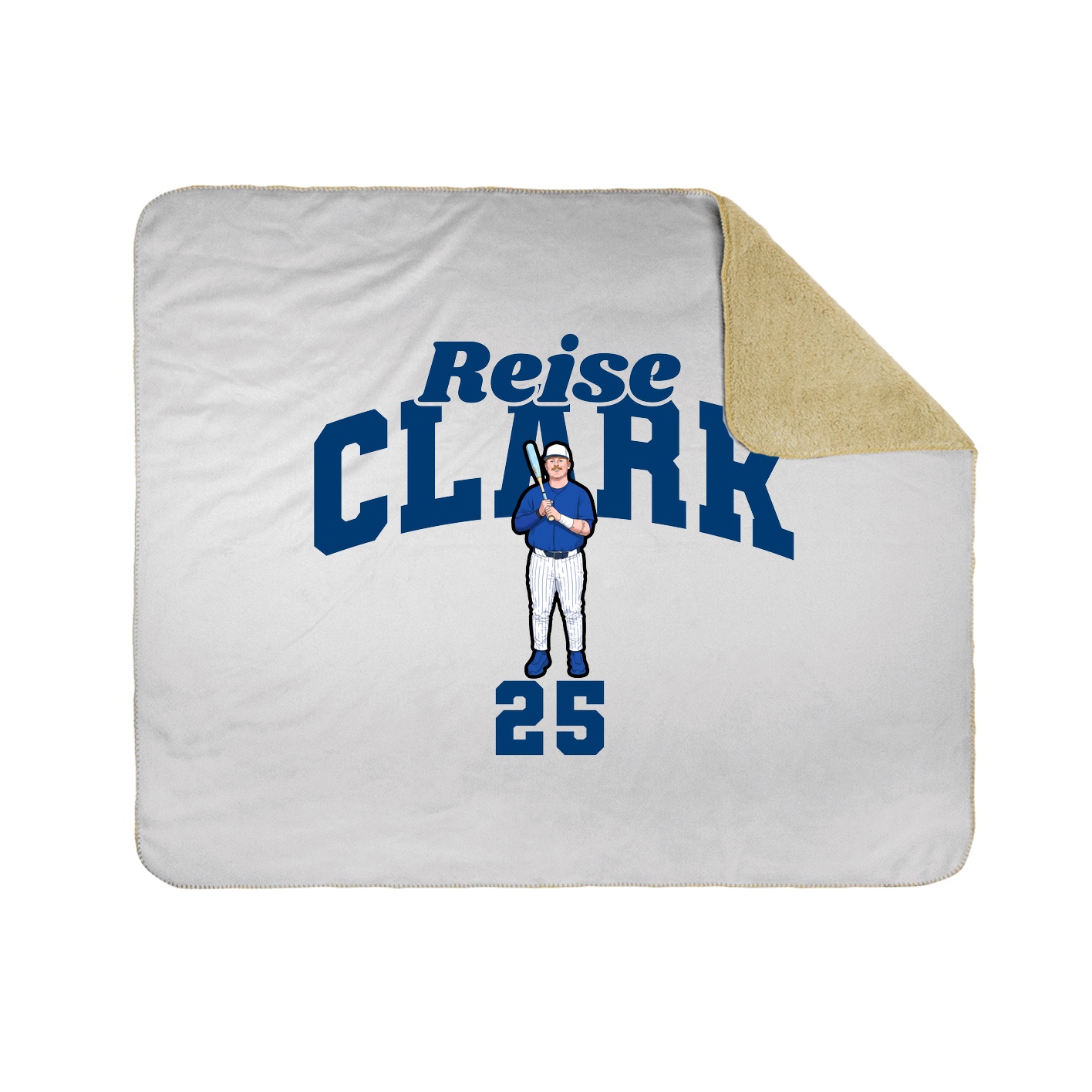 Throw Blanket — Signature Arch in White
