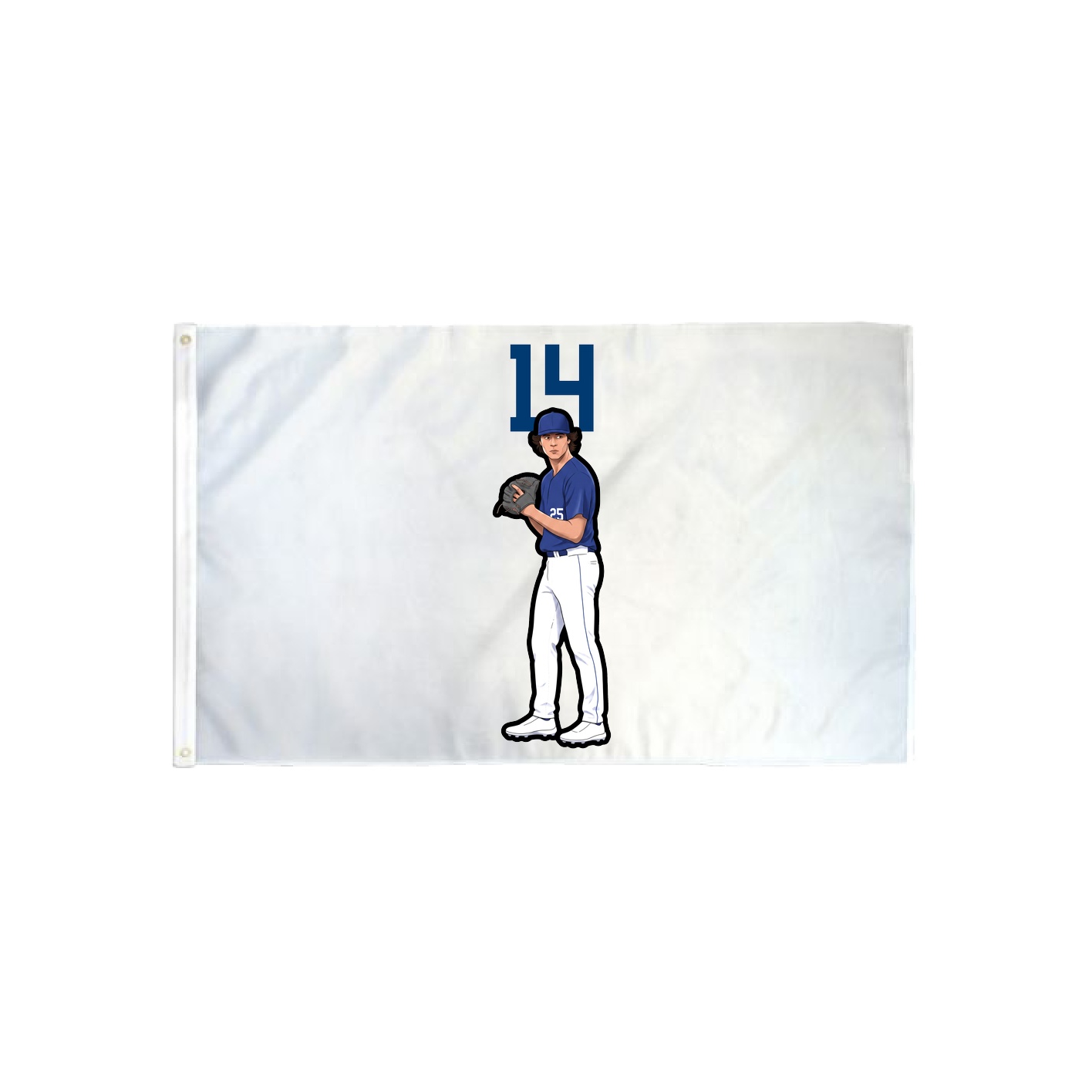 3x5 Flag — Number Top in Classic