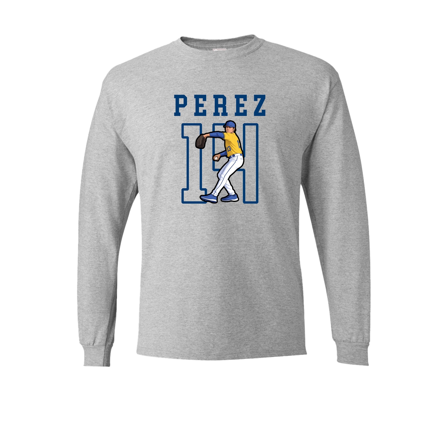 Long Sleeve Tee — Shirsey in Grey