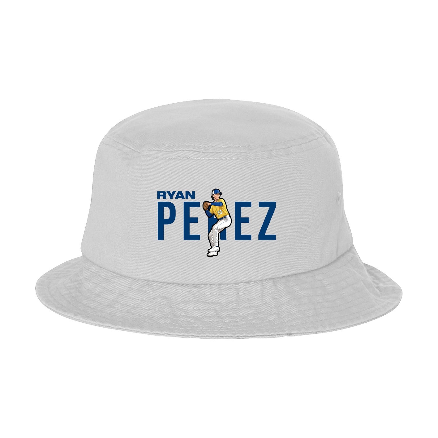 Bucket Cap — Player Name in White