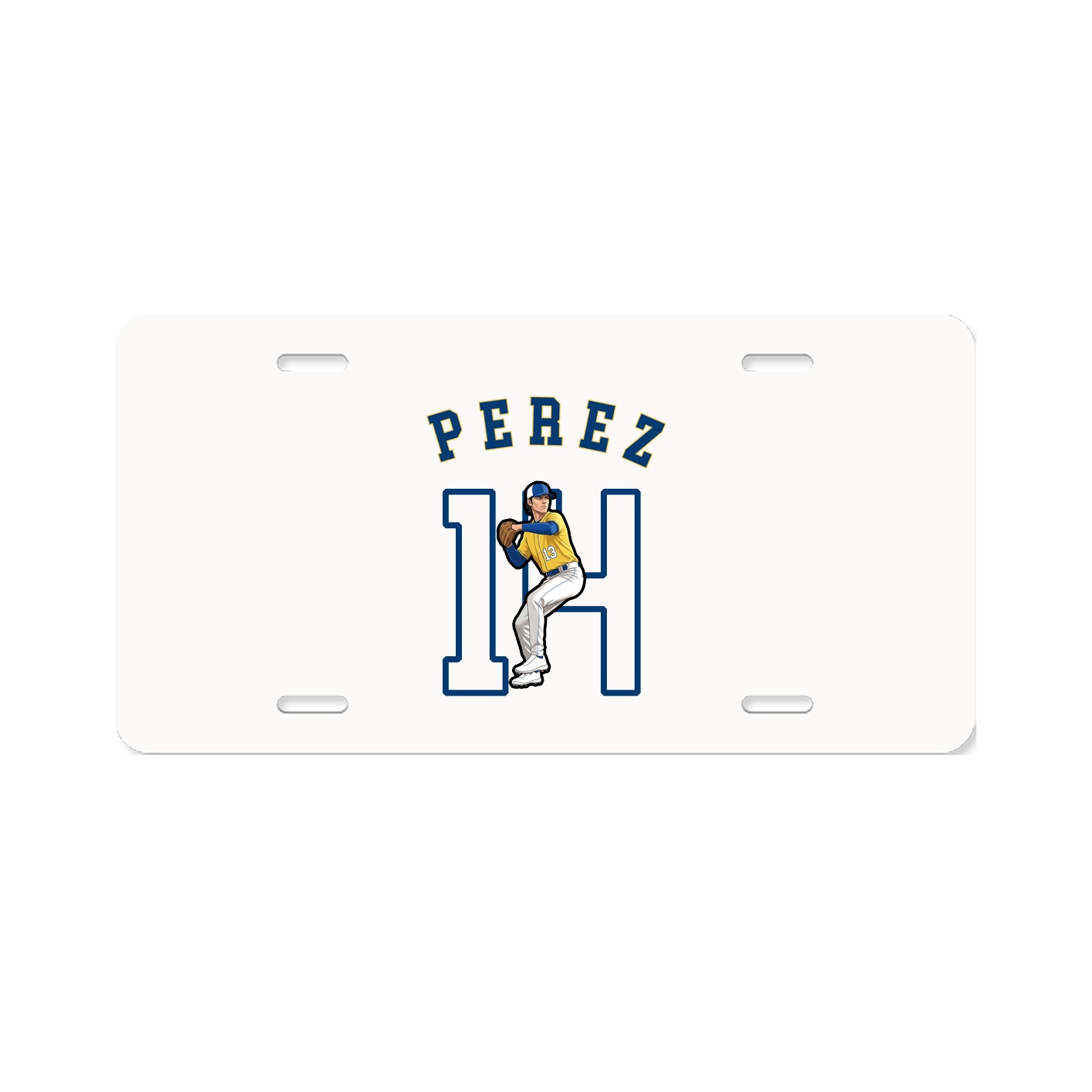 License Plate — Shirsey Arch in Classic