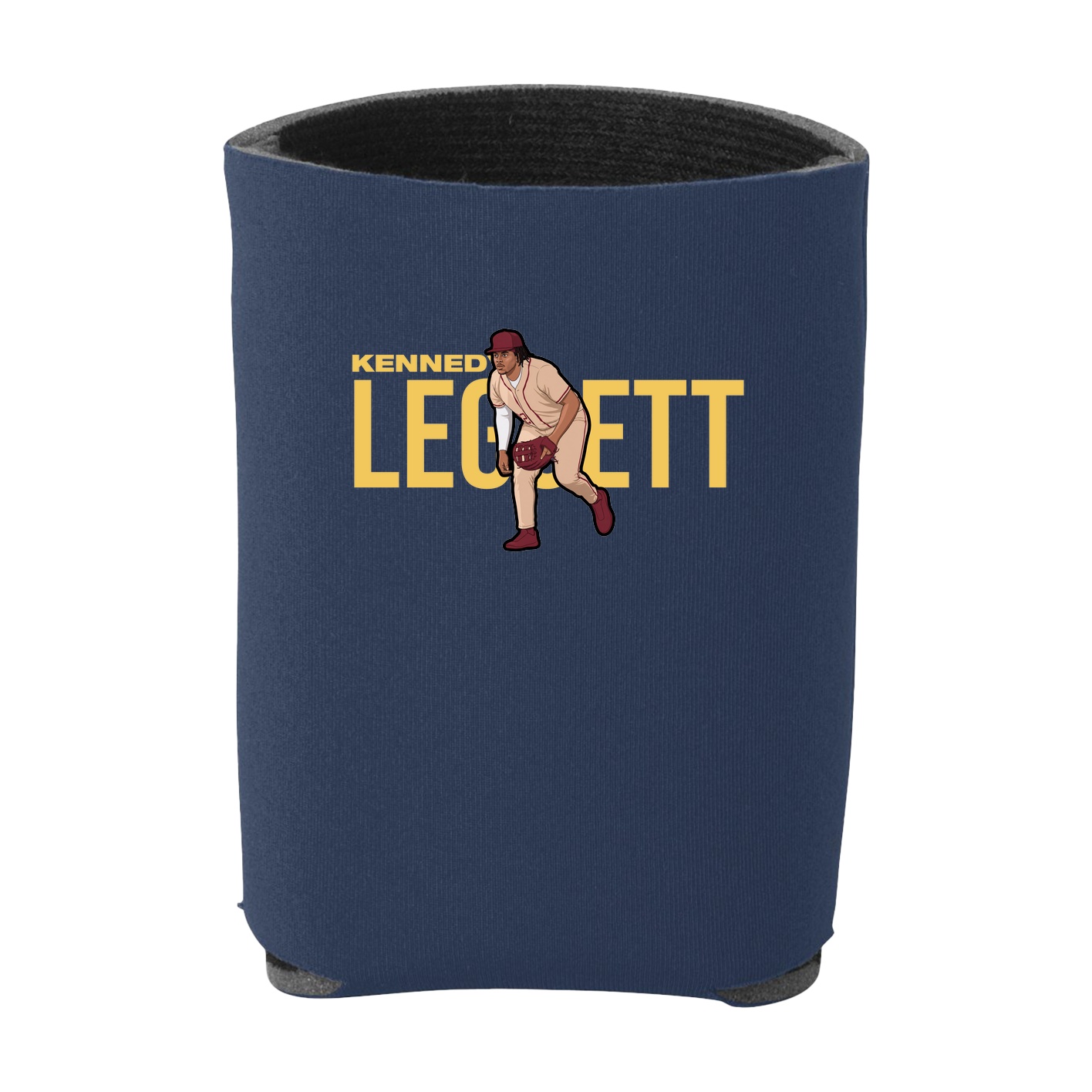 Can Holder — Player Name in Navy