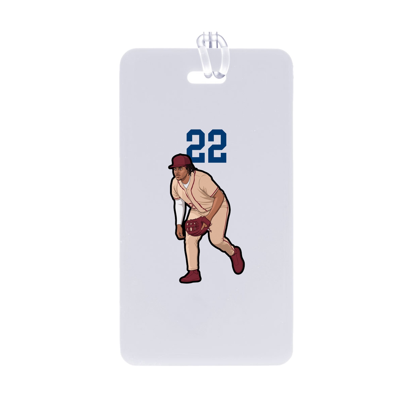 Bag Tag — Number Top in Classic