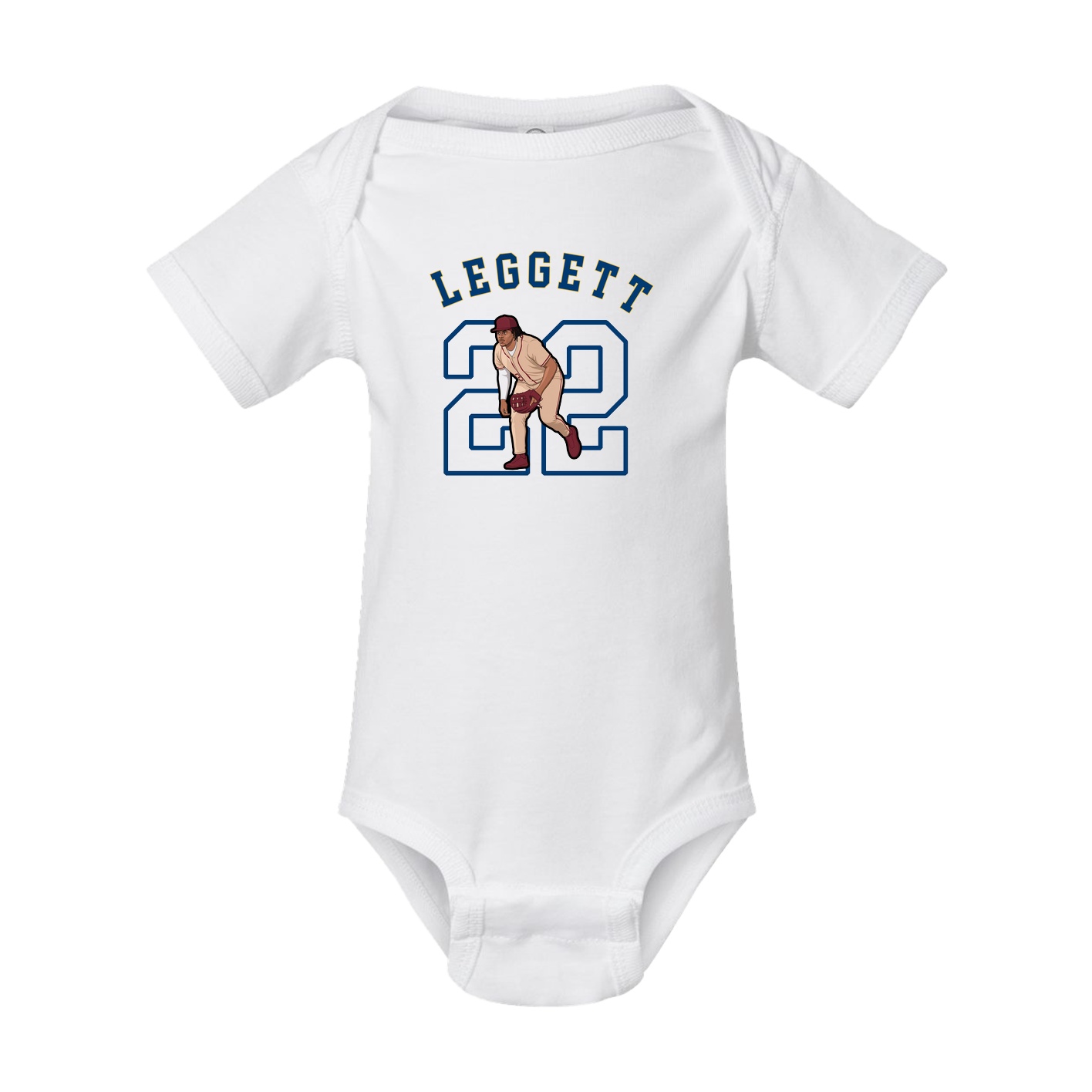 Baby Onesie — Shirsey Arch in White