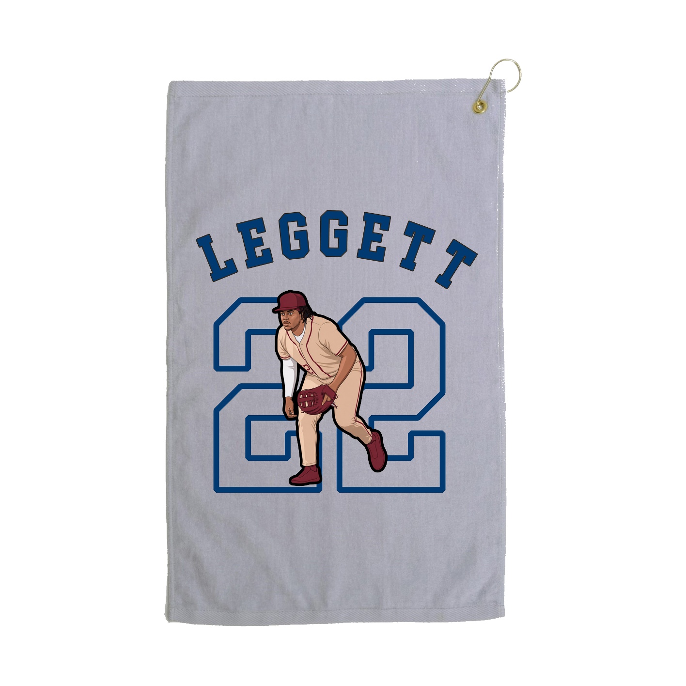 Golf Towel — Shirsey Arch in Grey