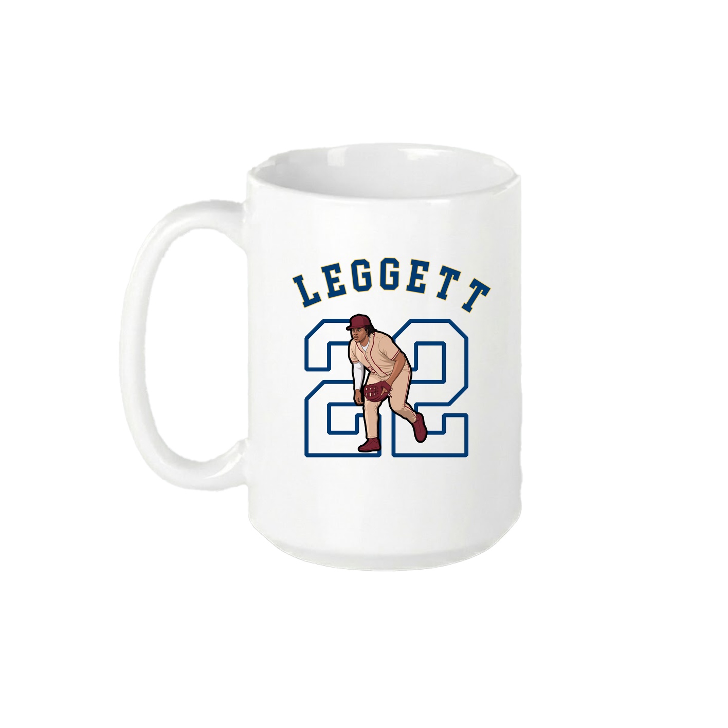 15oz Coffee Mug — Shirsey Arch in White