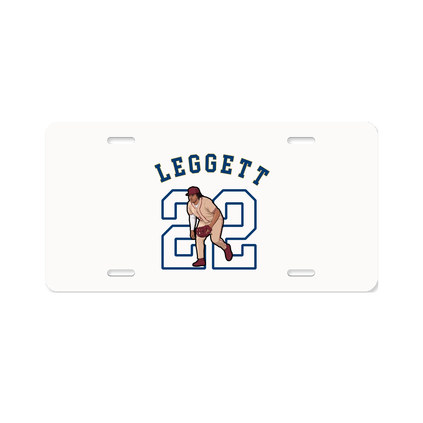 License Plate — Shirsey Arch in Classic