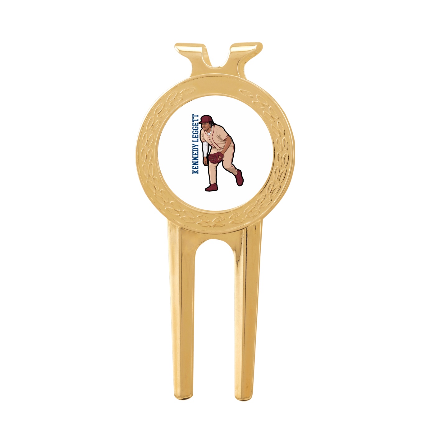 Divot Tool with Ball Marker — Name Vertical in Classic