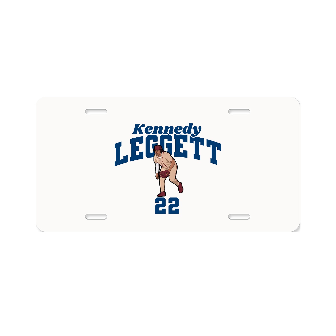 License Plate — Signature Arch in Classic