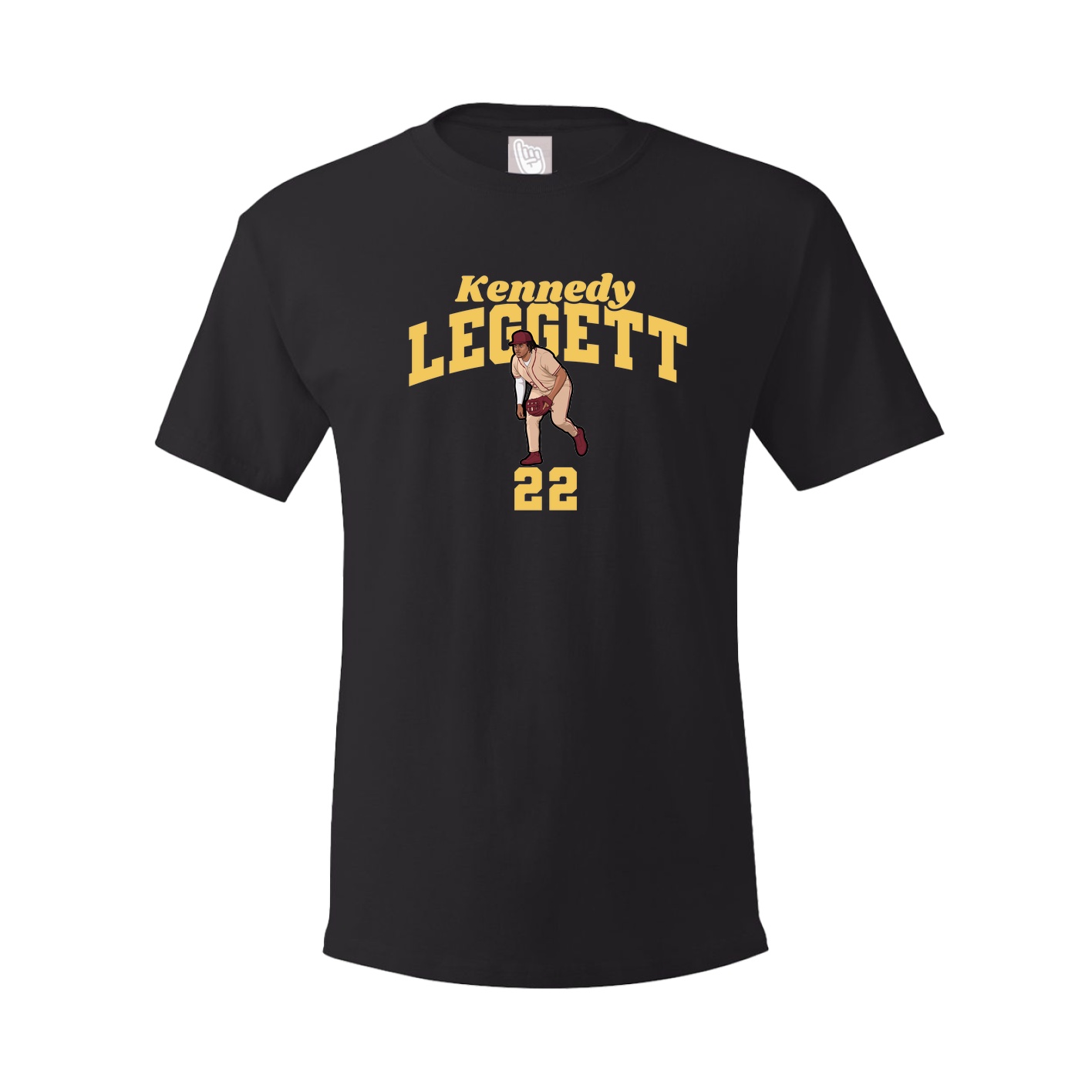 Tee — Signature Arch in Black