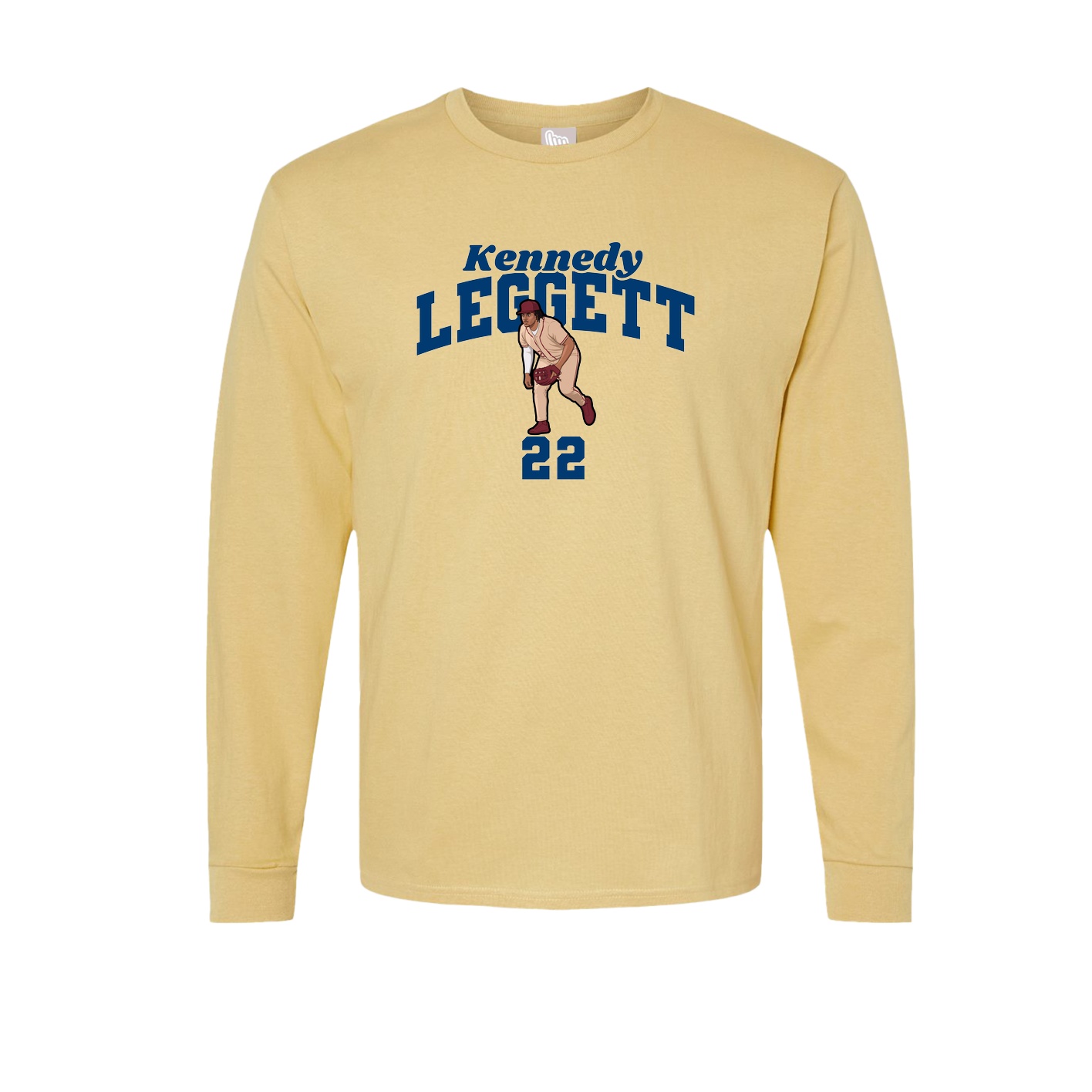 Long Sleeve Tee — Signature Arch in Vegas Gold