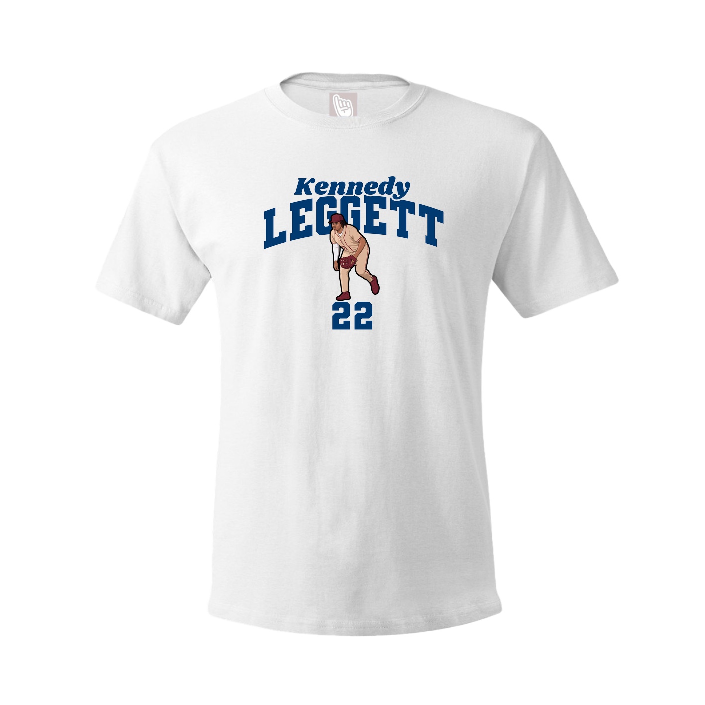 Youth Tee — Signature Arch in White