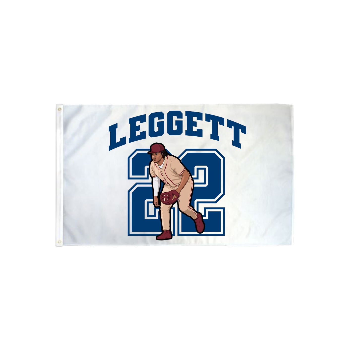 3x5 Flag — Number in Classic
