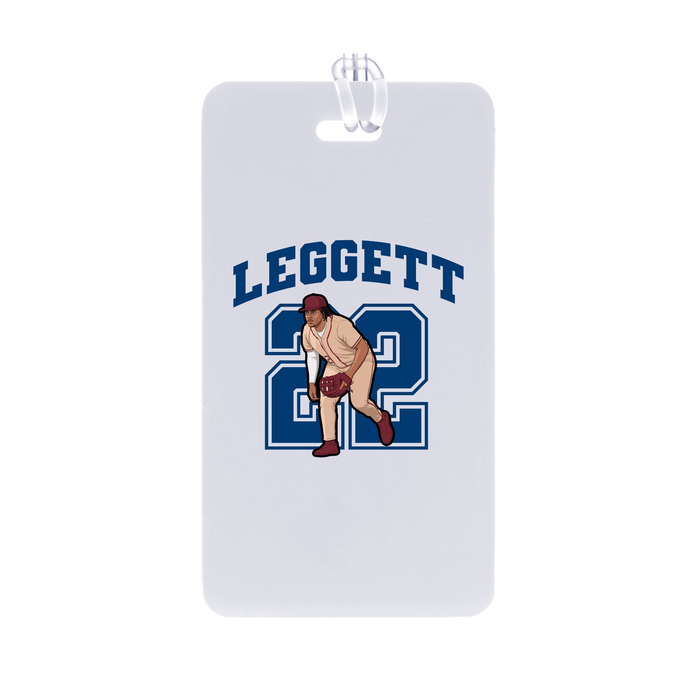 Bag Tag — Number in Classic