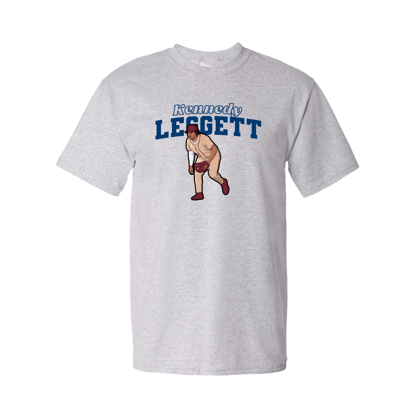 Tee — Name Arch in Grey