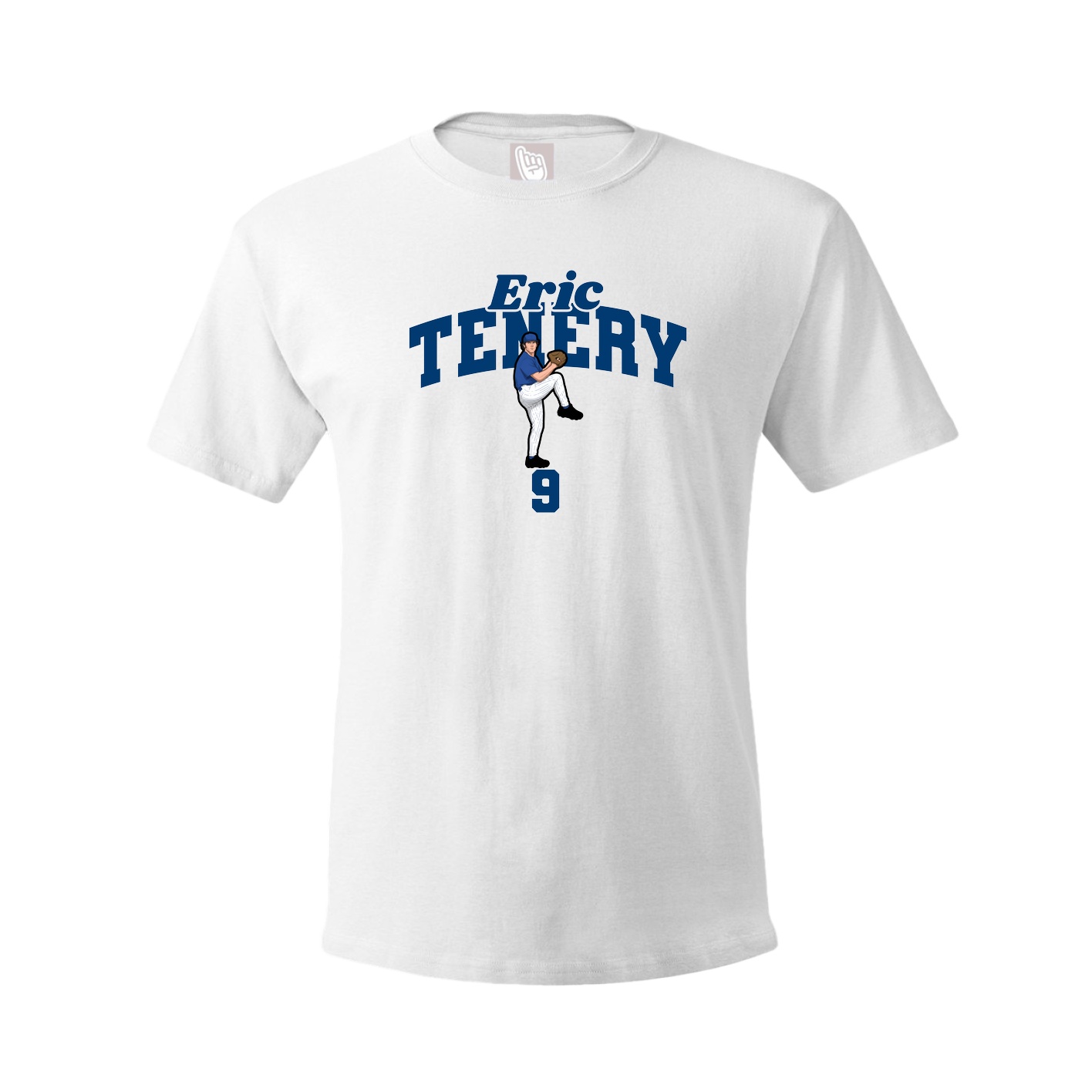 Youth Tee — Signature Arch in White