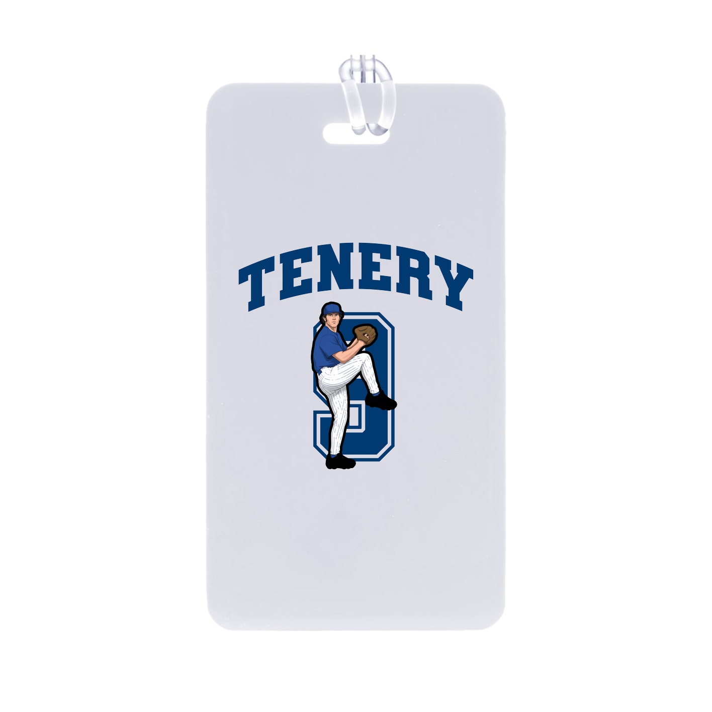 Bag Tag — Number in Classic