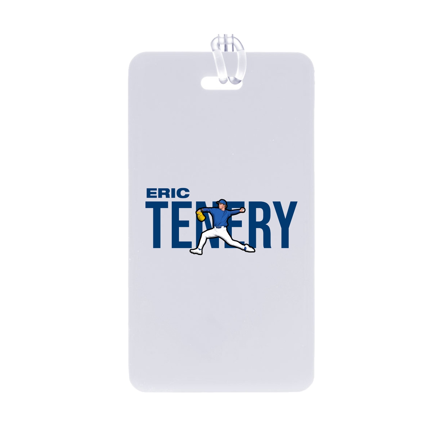 Bag Tag — Player Name in Classic