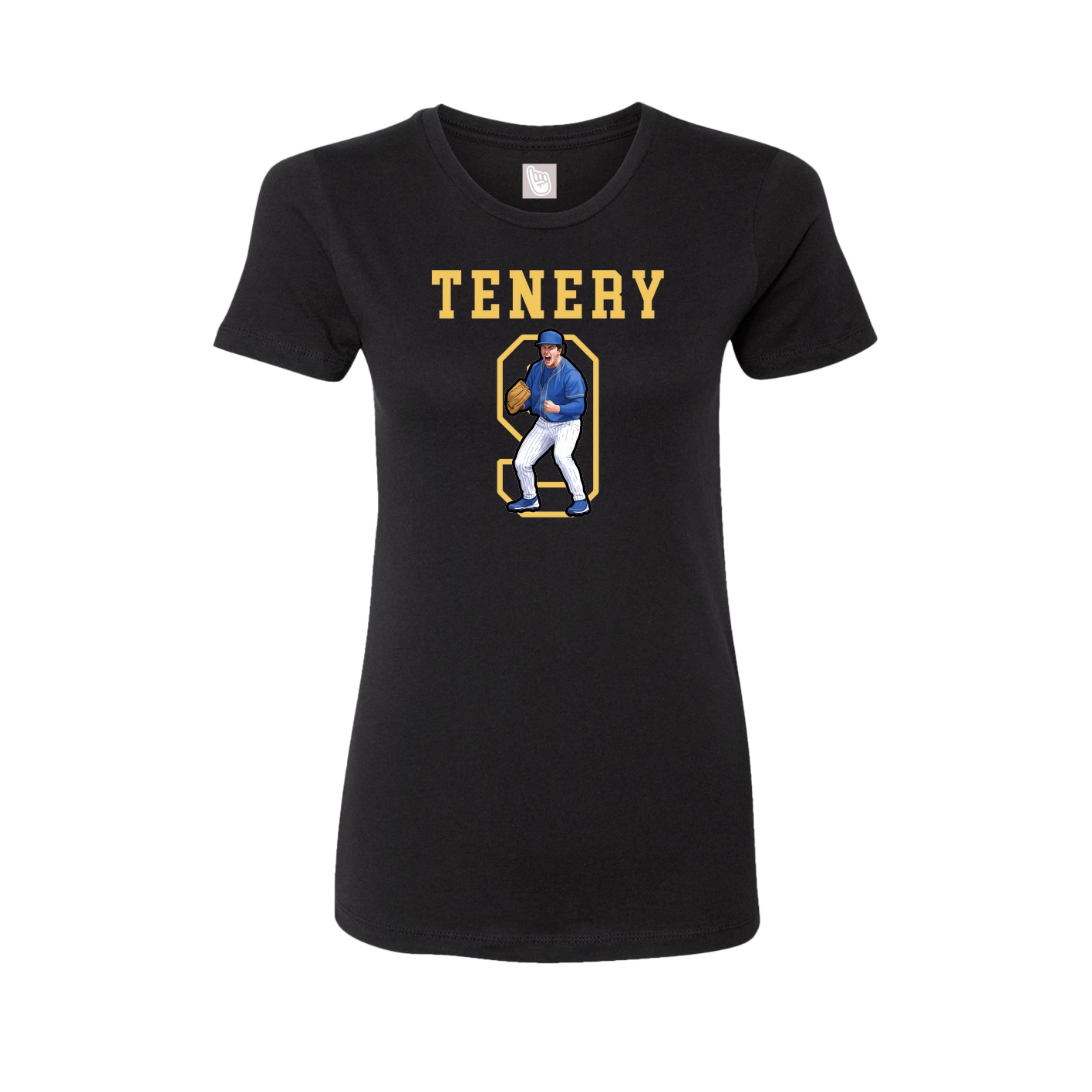 Fitted Women's Tee — Shirsey in Black