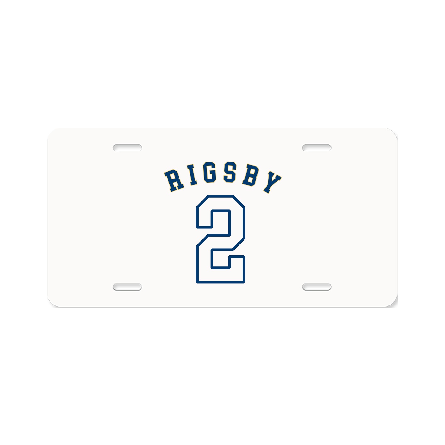 License Plate — Shirsey Arch in Classic