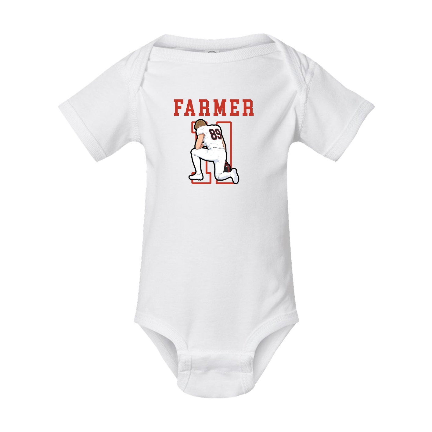 Baby Onesie — Shirsey in White