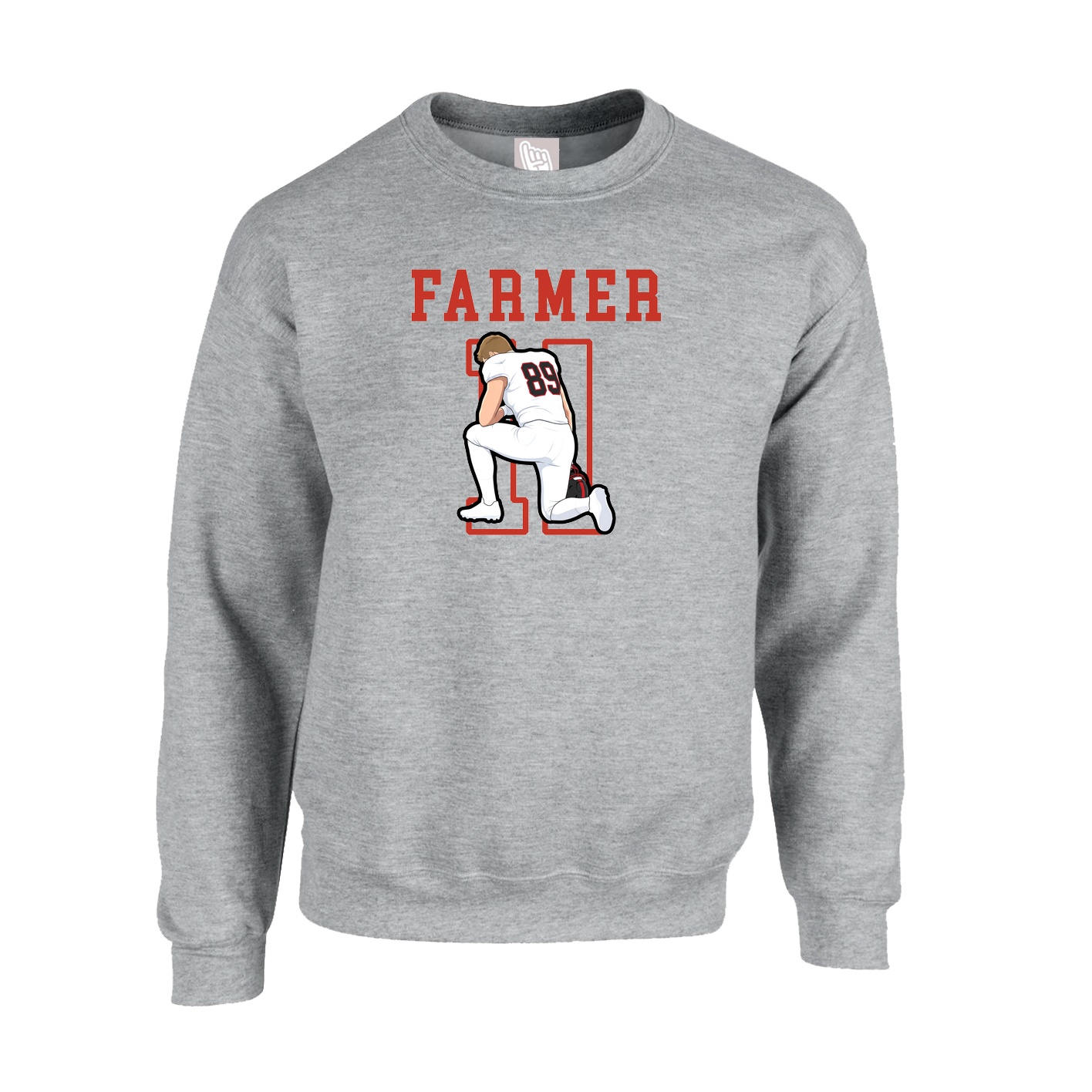 Fleece Crew — Shirsey in Grey