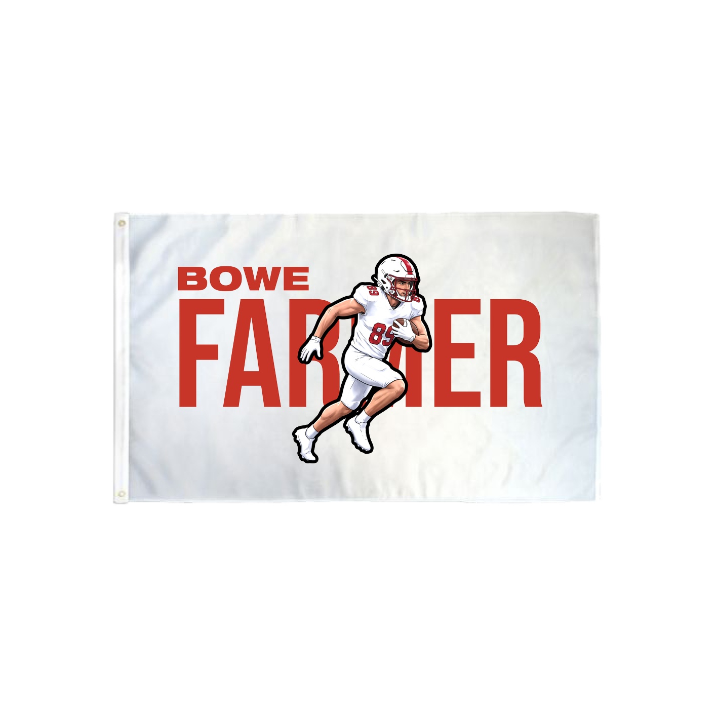 3x5 Flag — Player Name in Classic