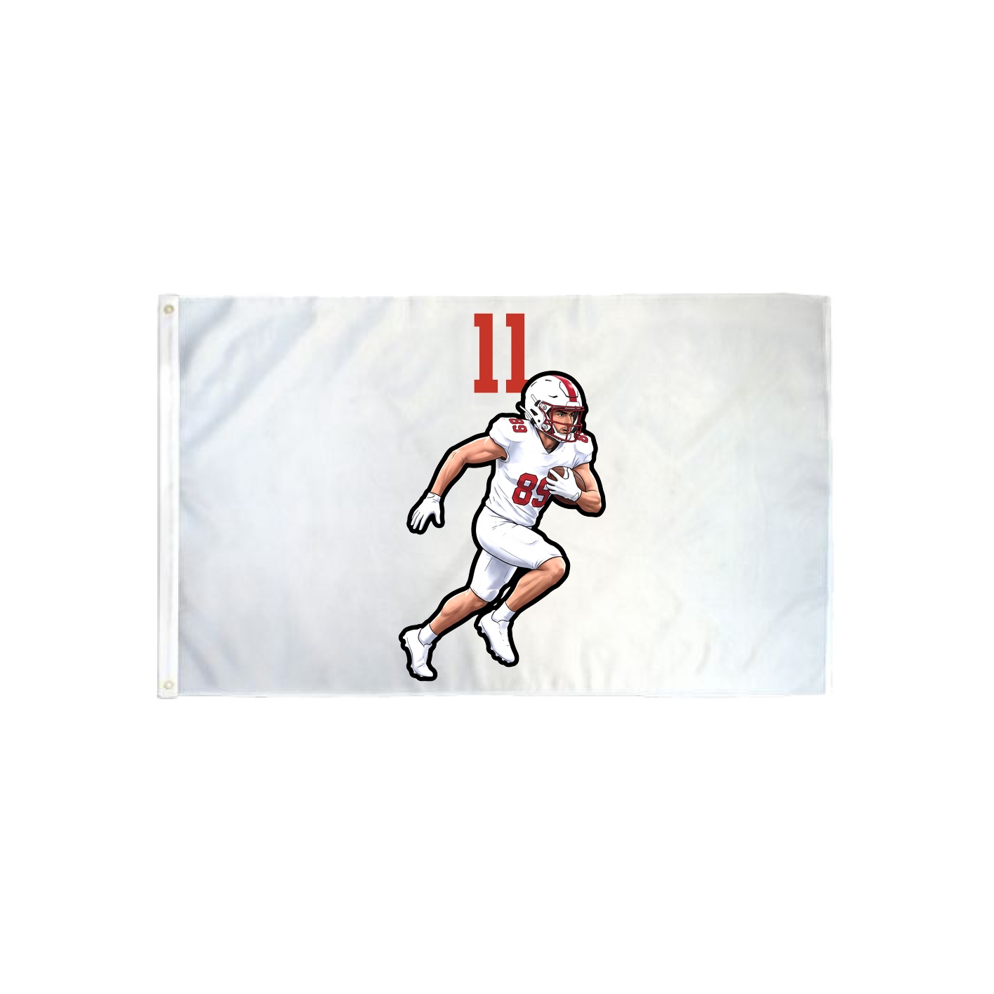 3x5 Flag — Number Top in Classic