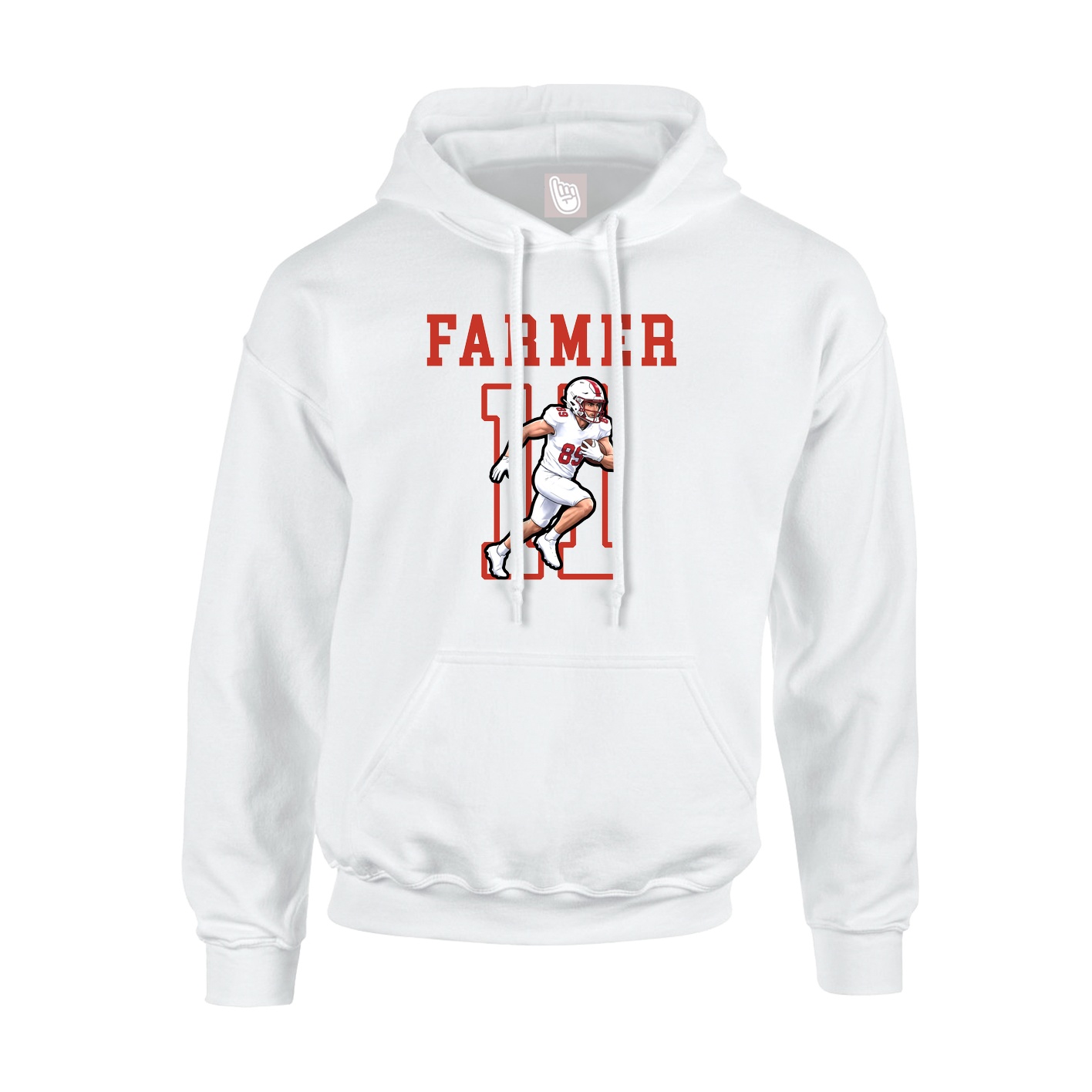 Youth Hoodie — Shirsey in White