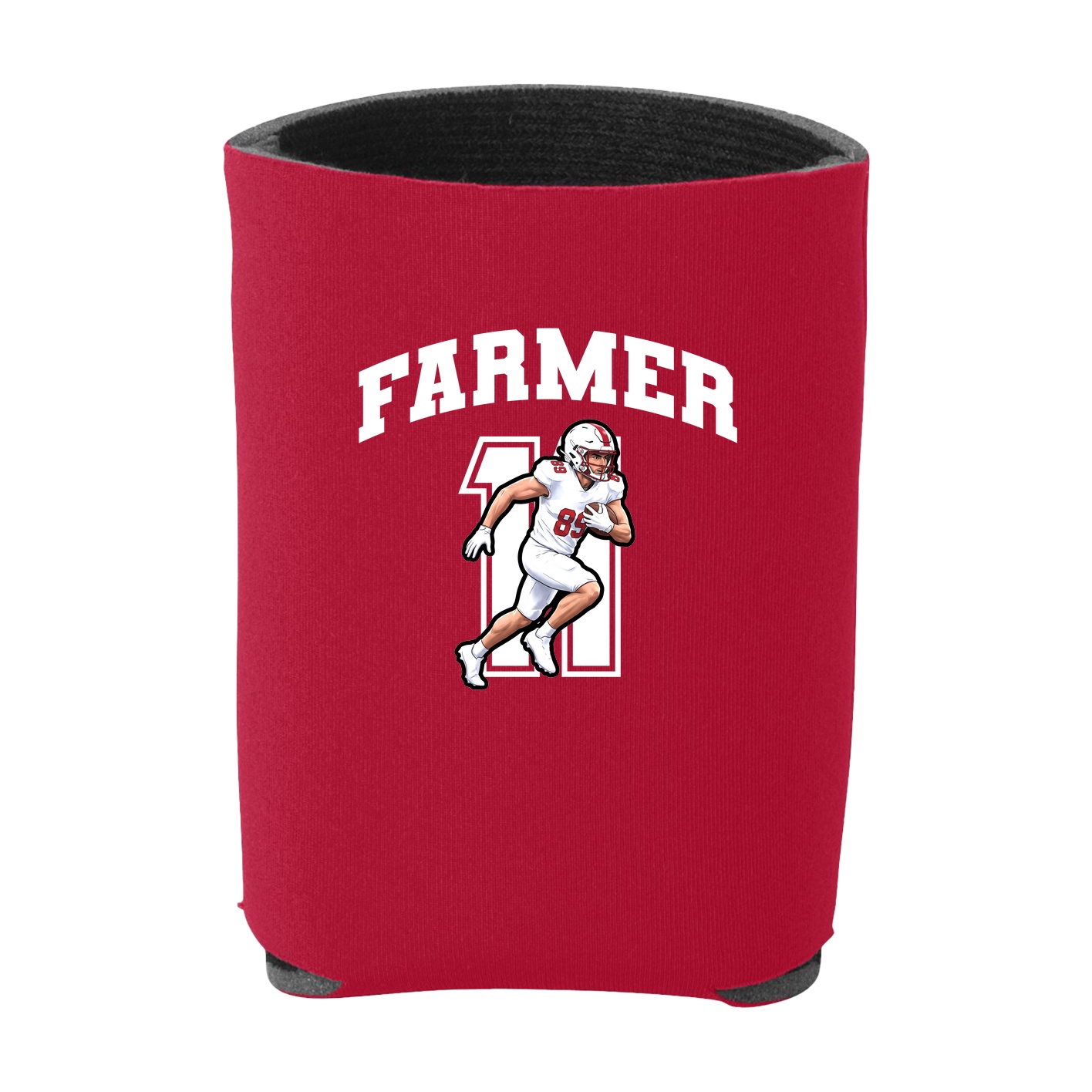 Can Holder — Number in Red