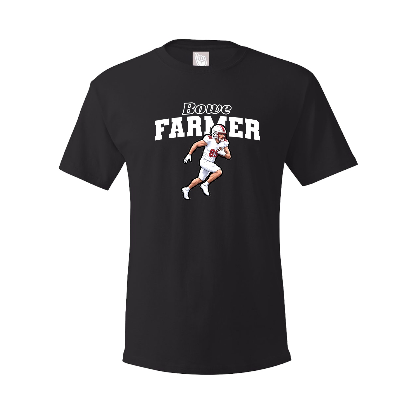 Youth Tee — Name Arch in Black