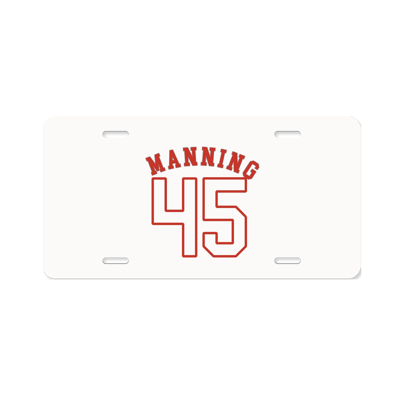License Plate — Shirsey Arch in Classic