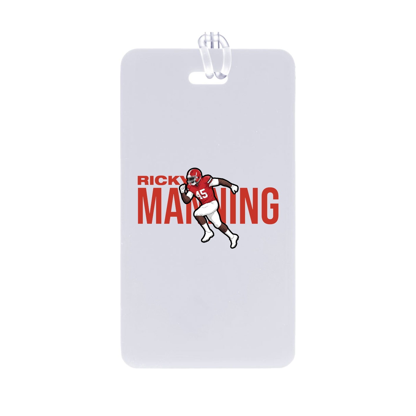Bag Tag — Player Name in Classic