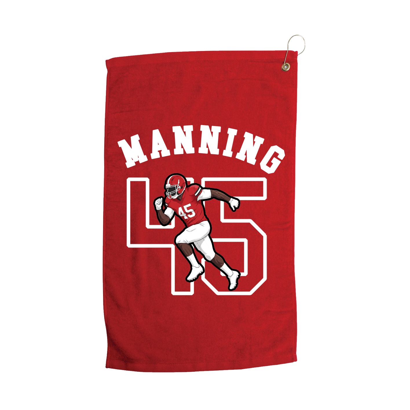 Golf Towel — Shirsey Arch in Red