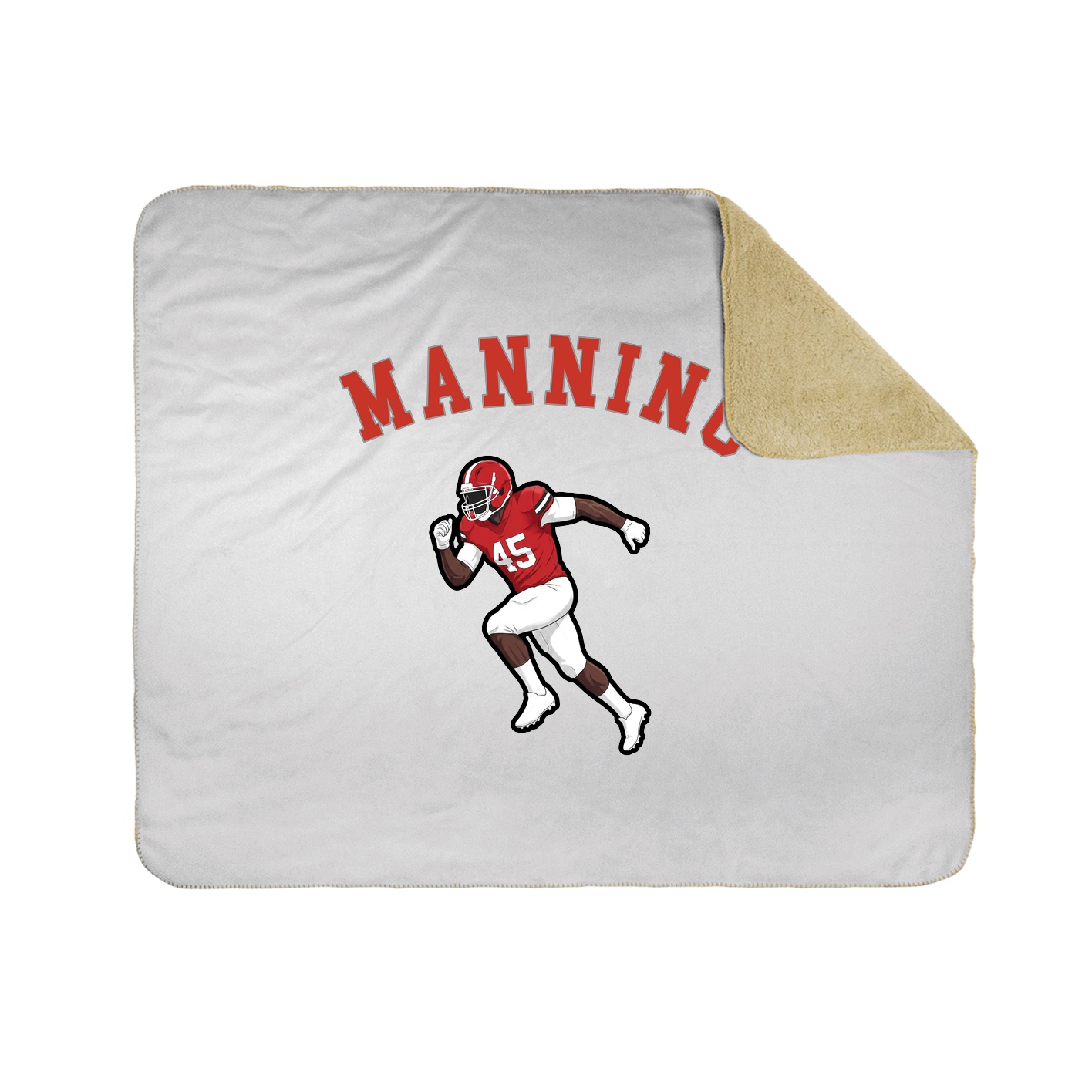 Throw Blanket — Shirsey Arch in White