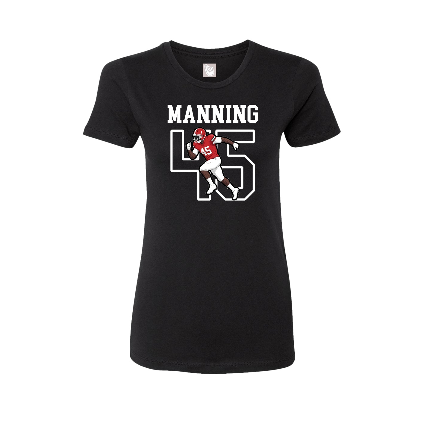 Fitted Women's Tee — Shirsey in Black