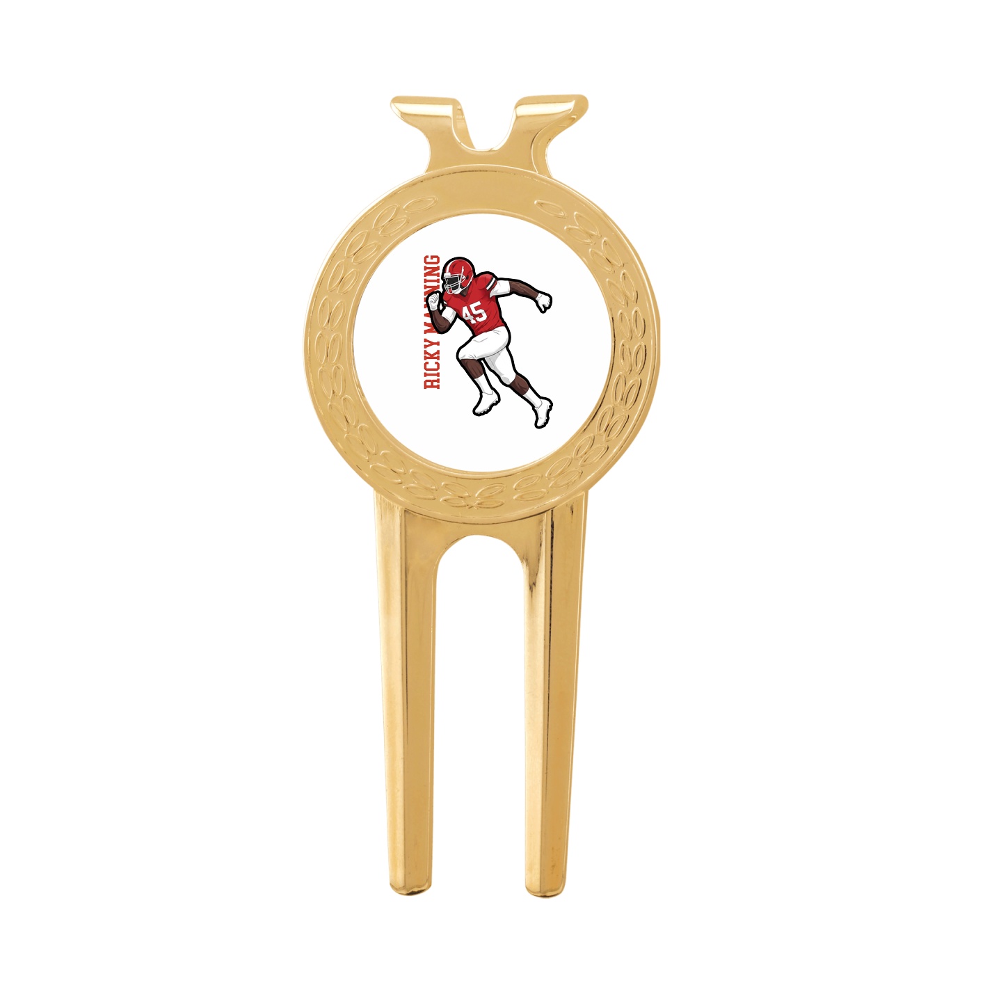 Divot Tool with Ball Marker — Name Vertical in Classic
