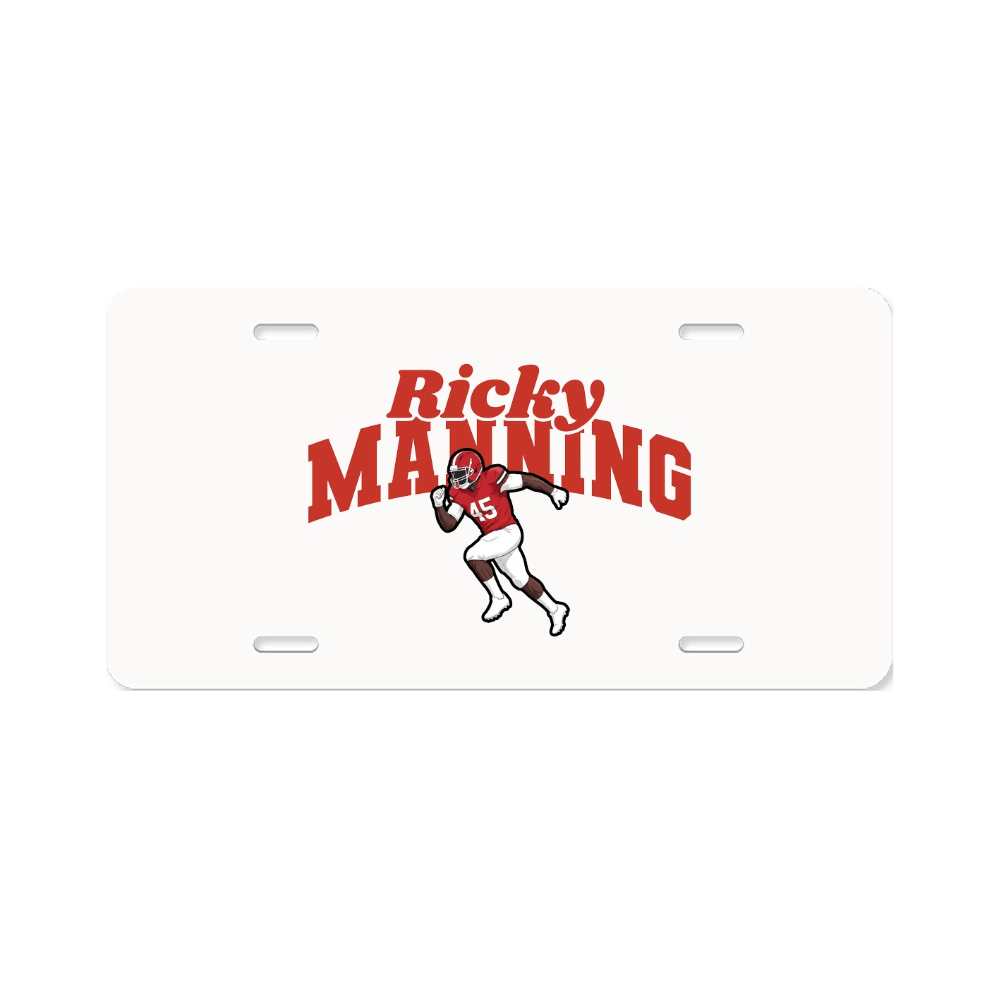 License Plate — Signature Arch in Classic