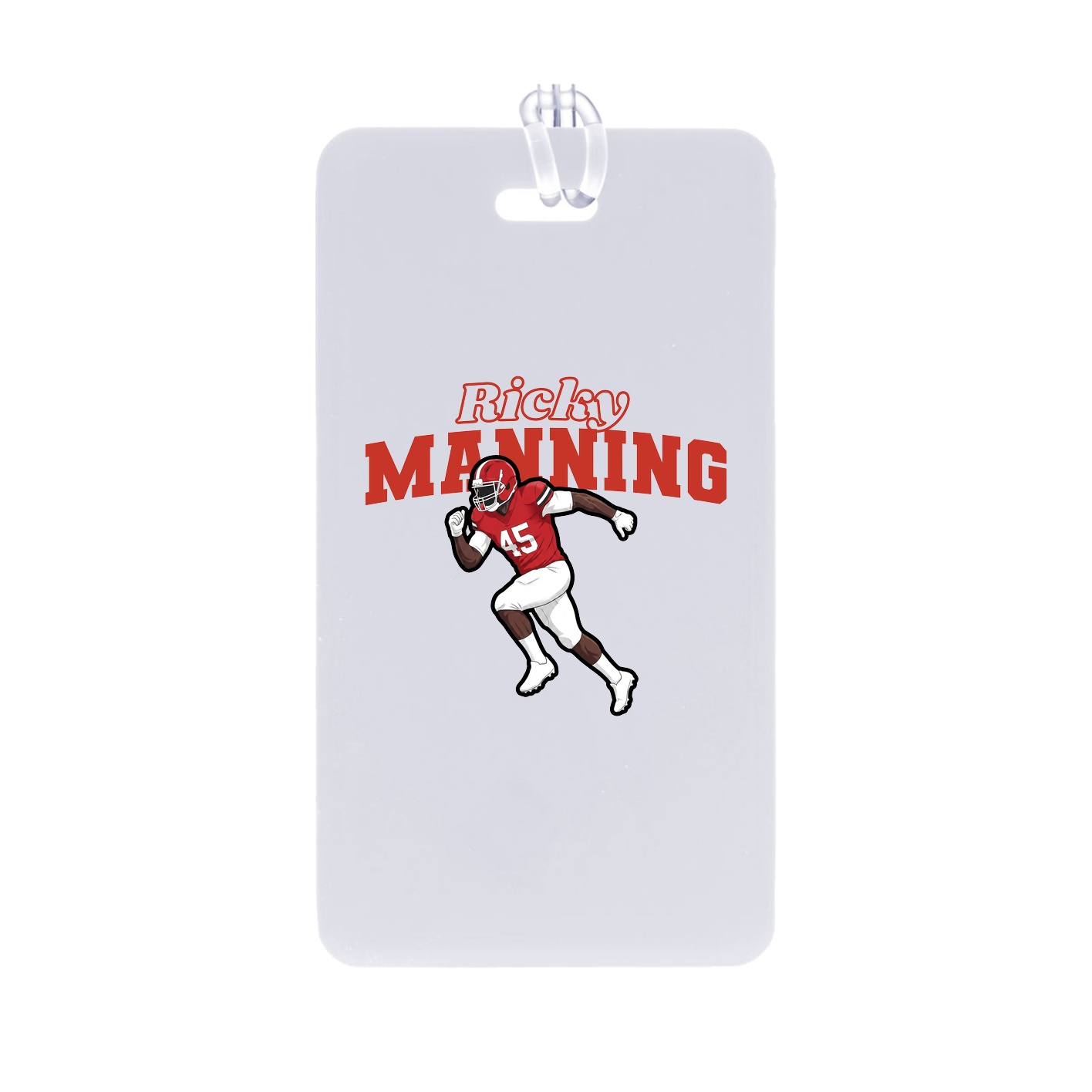 Bag Tag — Name Arch in Classic