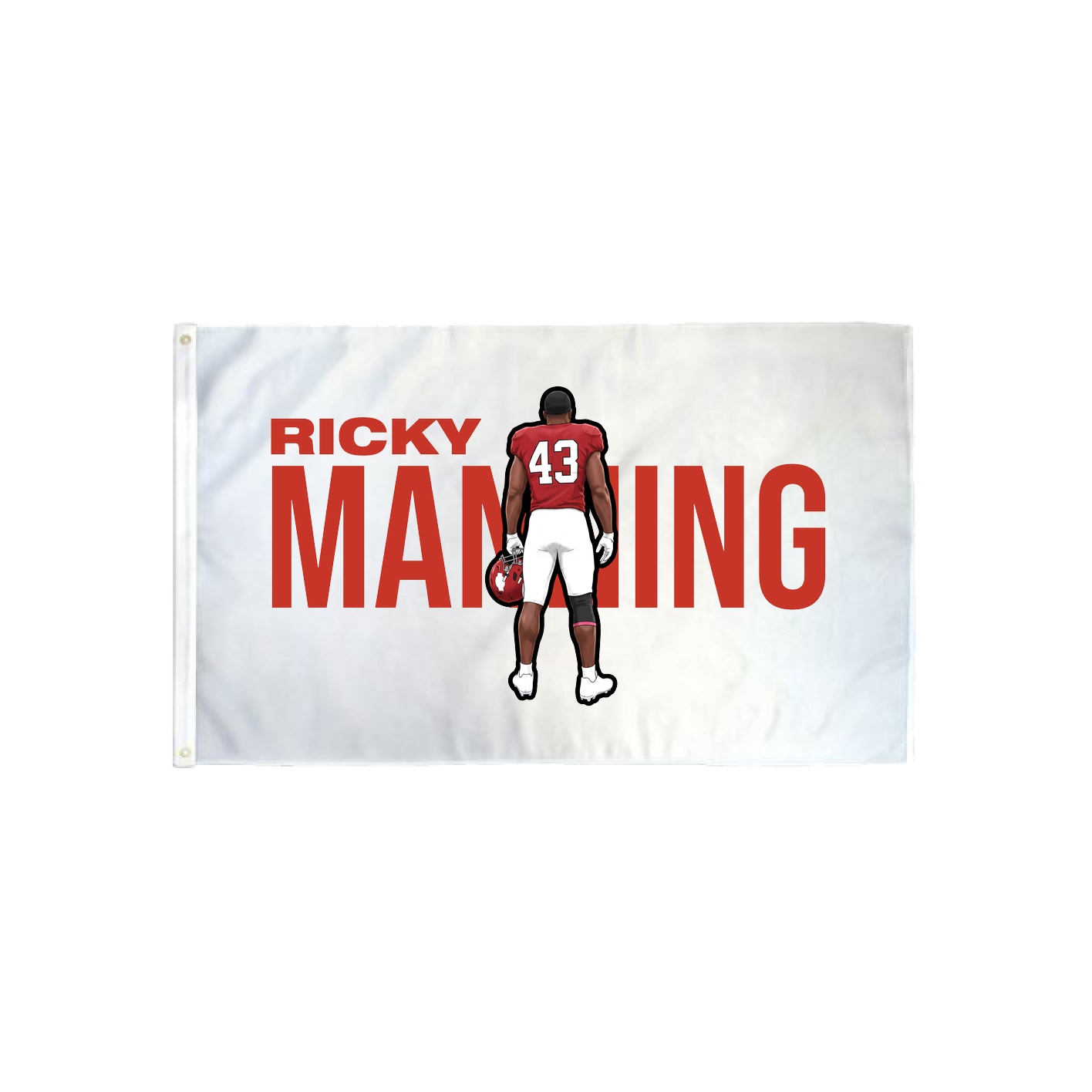 3x5 Flag — Player Name in Classic