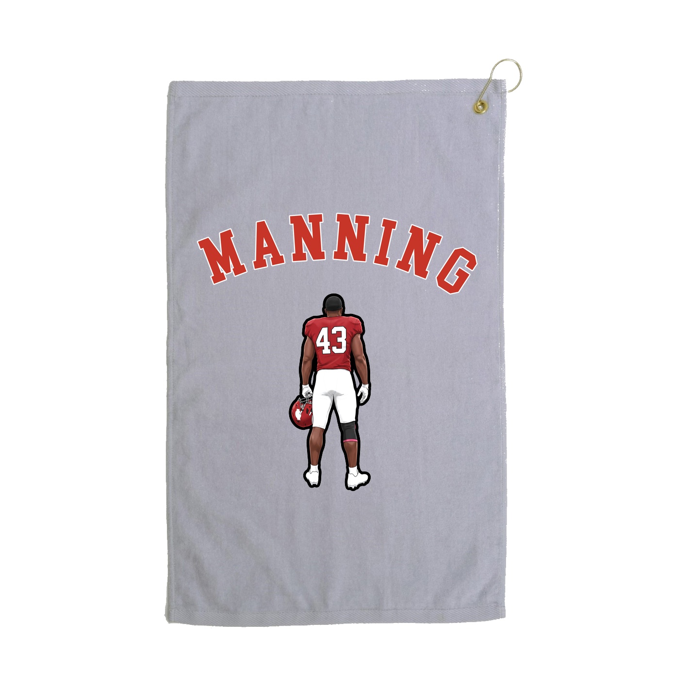 Golf Towel — Shirsey Arch in Grey