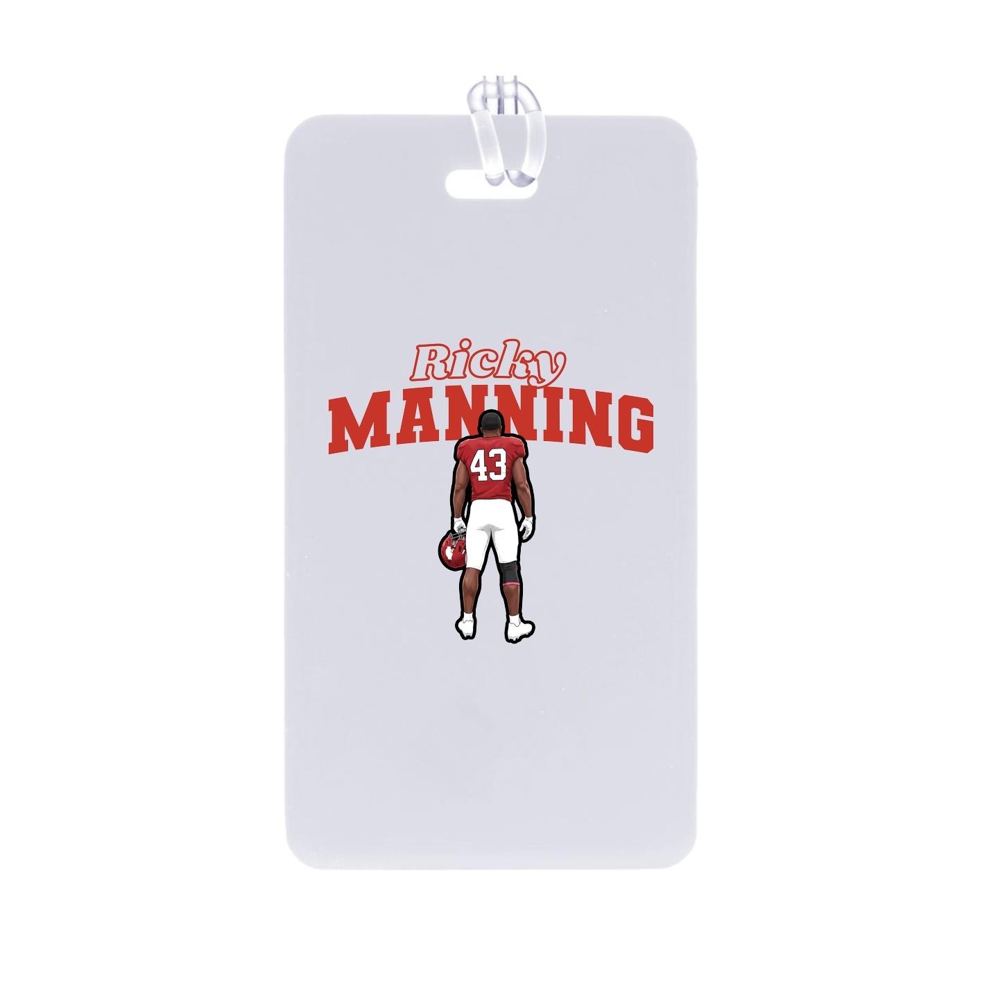 Bag Tag — Name Arch in Classic