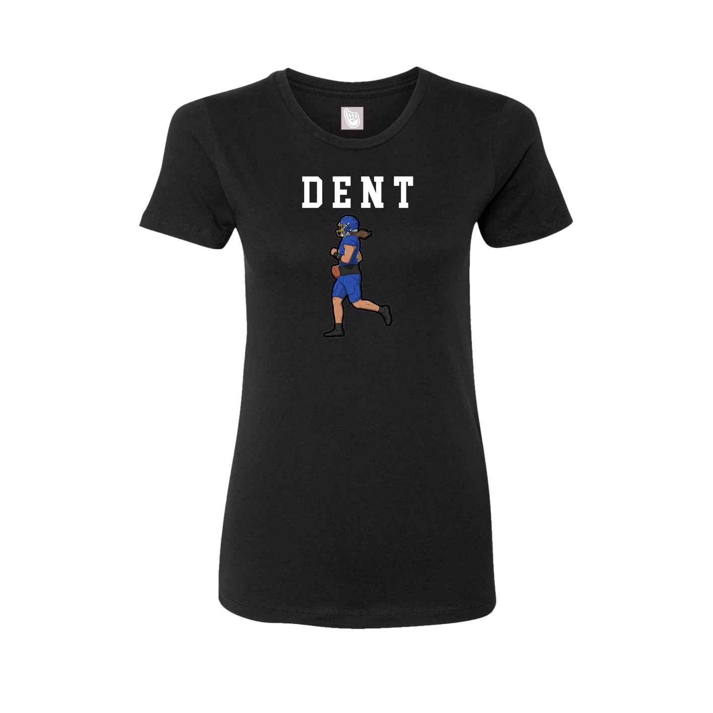 Fitted Women's Tee — Shirsey in Black