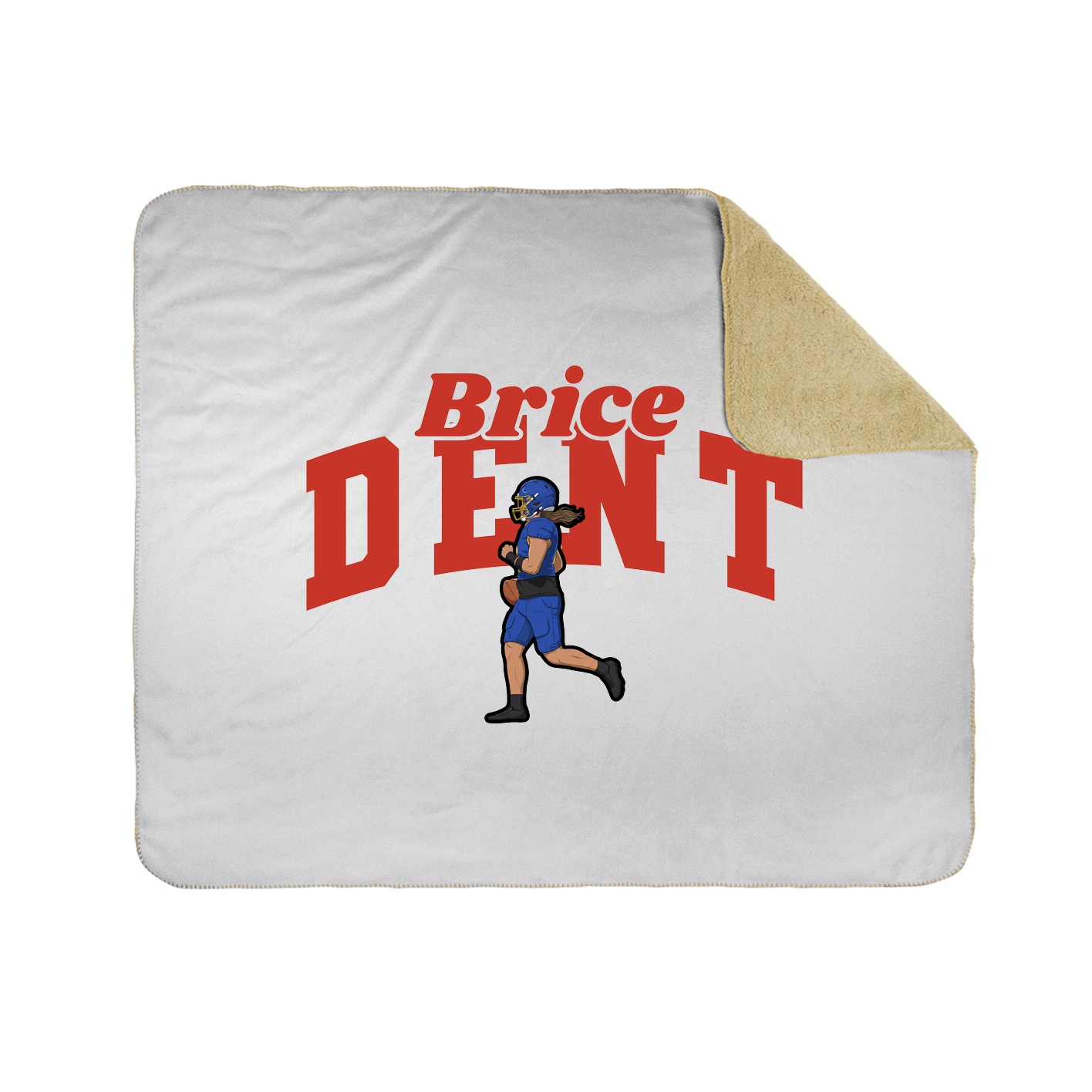 Throw Blanket — Signature Arch in White