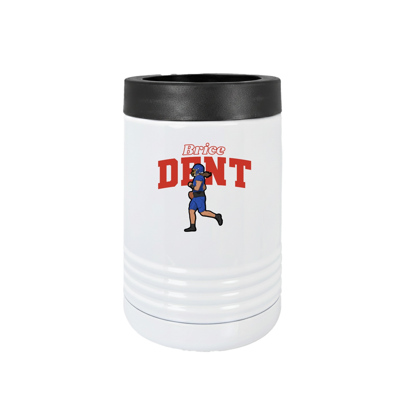 Beverage Holder — Name Arch in White