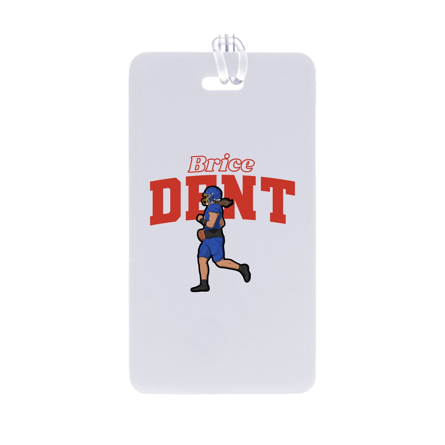 Bag Tag — Name Arch in Classic
