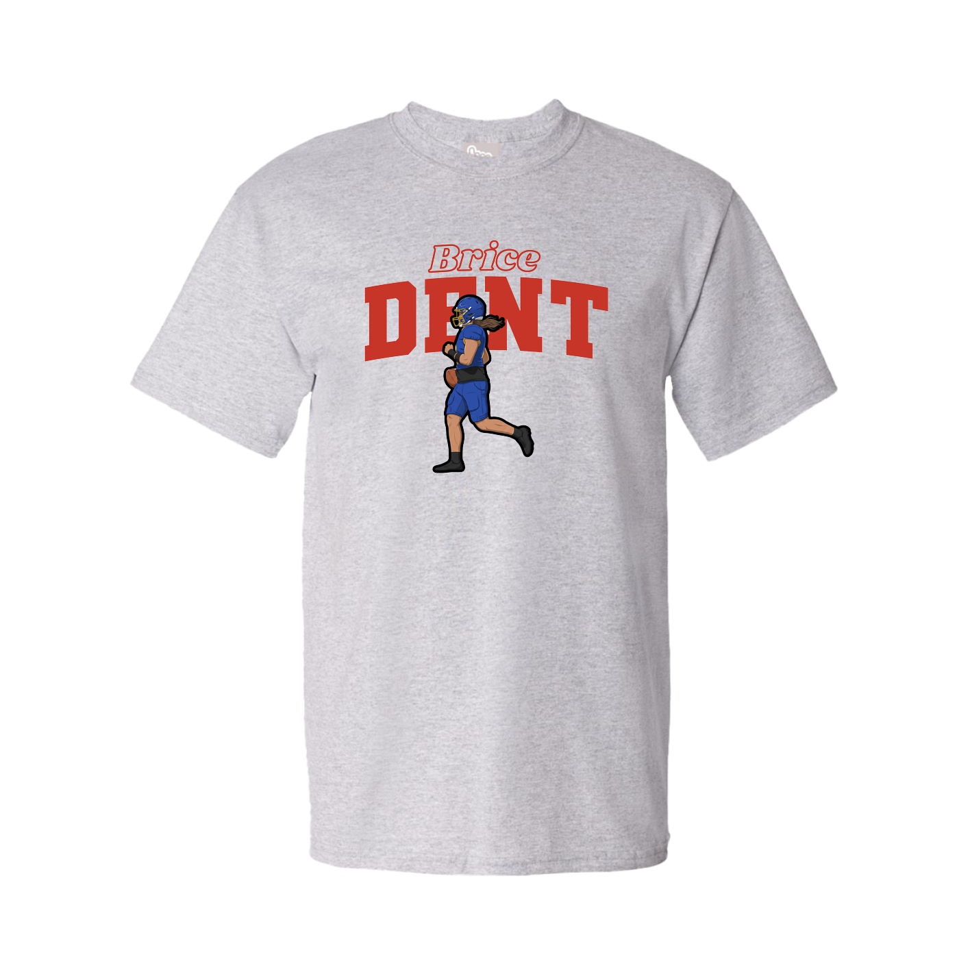 Tee — Name Arch in Grey