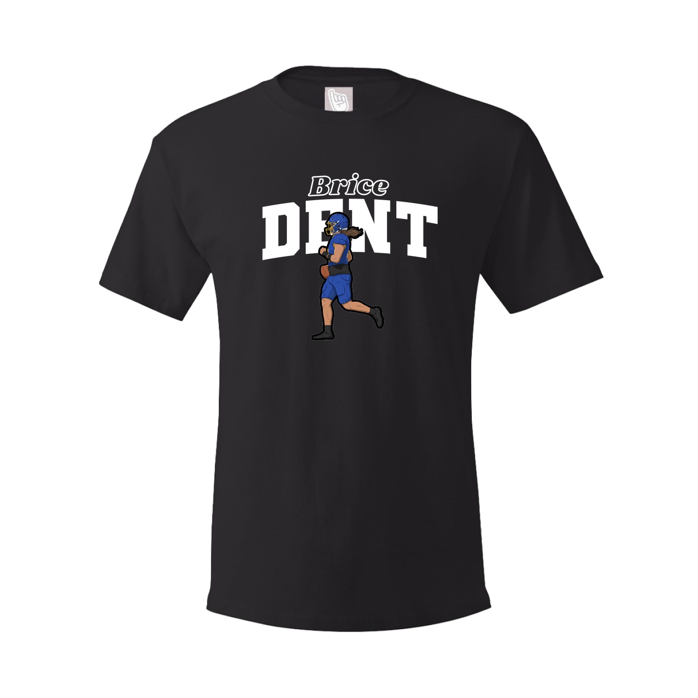 Youth Tee — Name Arch in Black