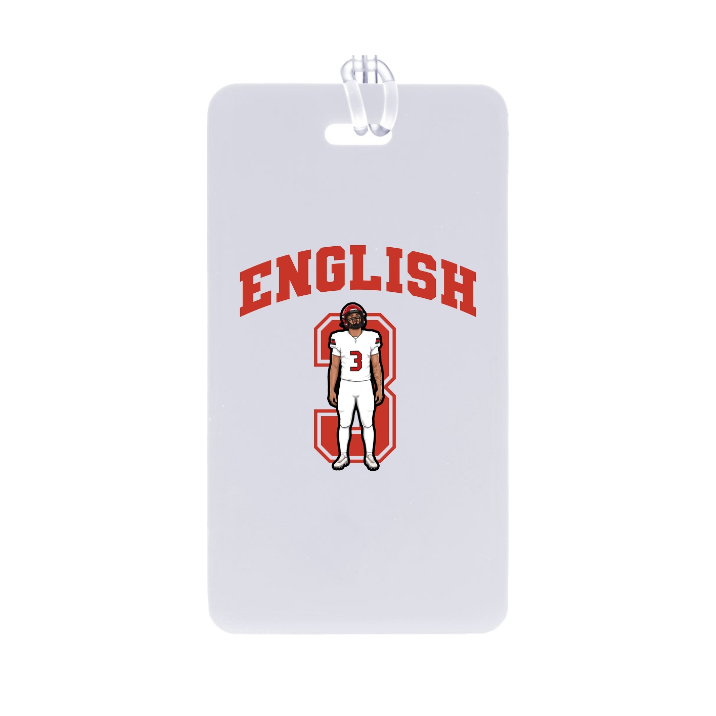 Bag Tag — Number in Classic