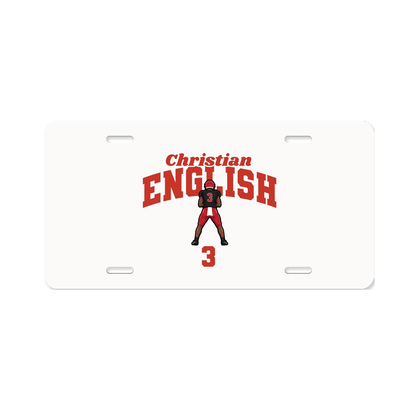 License Plate — Signature Arch in Classic